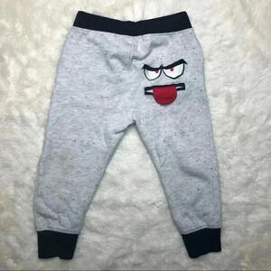 Minoti  Sweatpants White Grey Size 3-4 Years